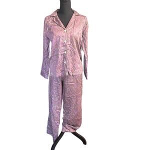 Classic Cozy Lauren Ralph Lauren 2-Piece Pajama Set Size S